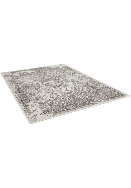 Vintage Flower Design Rug - Blue Willow Tree