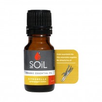SOil Organic Essential Oil - Citronella Oil (Cymbopogon Nardus) 10ml