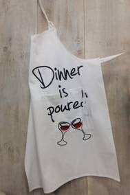 Apron Dinner - Blue Willow Tree