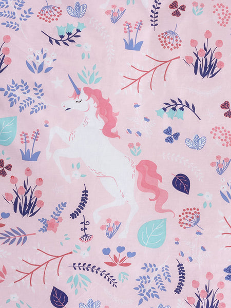 Unicorn Garden Duvet Cover Set