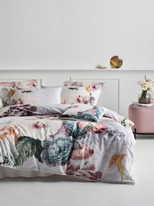 Linen House Shae Lilac Duvet Cover Set