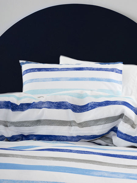 Linen House Painter Blue Duvet Cover Set