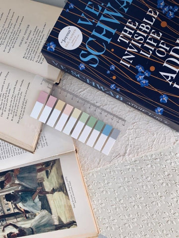 Pastel colour sticky note (10 tabs)